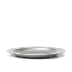 Ferm LIVING | Tumbled Plate - Stainless Steel -Home Product Store 1104268739 1 750x 576b078b f379 4193 9a0c 42497561551d