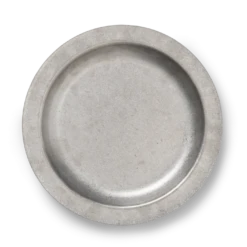 Ferm LIVING | Tumbled Plate - Stainless Steel