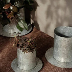 Ferm LIVING | Auran Pot - Galvanized - Medium -Home Product Store 1104269081 10 1440x 34afbe33 dea4 46fc a59e 8a7ff80d7aee