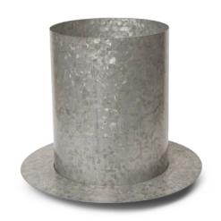 Ferm LIVING | Auran Pot - Galvanized - Large