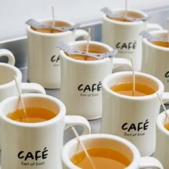 Earl Of East | Soy Wax Candle - Milk Bun - 300ml [11oz] -Home Product Store Earl of East Cafe mug production 0084 1