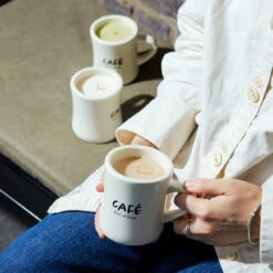 Earl Of East | Soy Wax Candle - Milk Bun - 300ml [11oz] -Home Product Store Earl of East Cafe tote 5