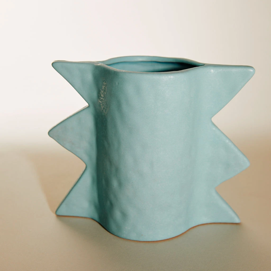 & Klevering &Klevering | Vase Slice - Blue 4 & Klevering &Klevering | Vase Slice - Blue - Image 2