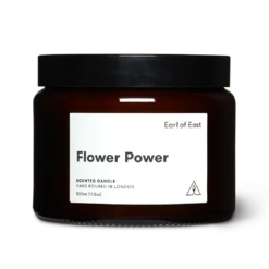 Earl Of East | Flower Power - Soy Wax Candle - 500ml [17.5oz]