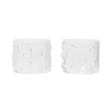 Ferm LIVING | Doodle Glasses - Set Of 2 - Low 1 Ferm LIVING | Doodle Glasses - Set Of 2 - Low -Home Product Store earl of east doodle glass low