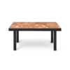 Ferm LIVING | Flod Coffee Table - Terracotta And Black