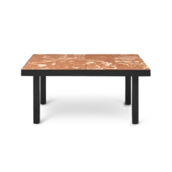 Ferm LIVING | Flod Coffee Table - Terracotta And Black