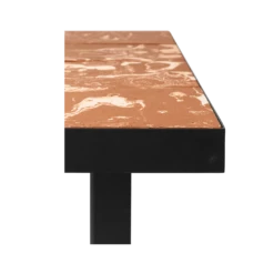 Ferm LIVING | Flod Coffee Table - Terracotta And Black -Home Product Store earl of east ferm living flod table 5fb1cfd0 cb8d 4ad9 8ddf 52d8e0095c2b