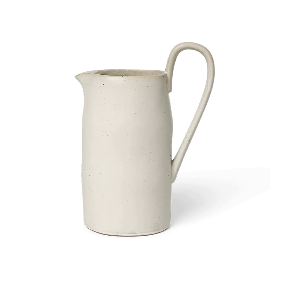 Ferm LIVING | Flow Jug - Off-White Speckle 3 Ferm LIVING | Flow Jug - Off-White Speckle