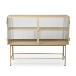 Ferm LIVING | Haze Sideboard - Reeded Glass - Cashmere