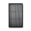 Ferm LIVING | Haze Wall Cabinet - Reeded Glass - Black