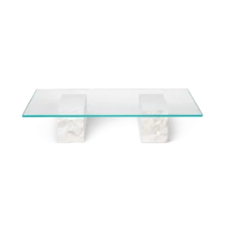 Ferm LIVING | Mineral Coffee Table - Bianco Curia