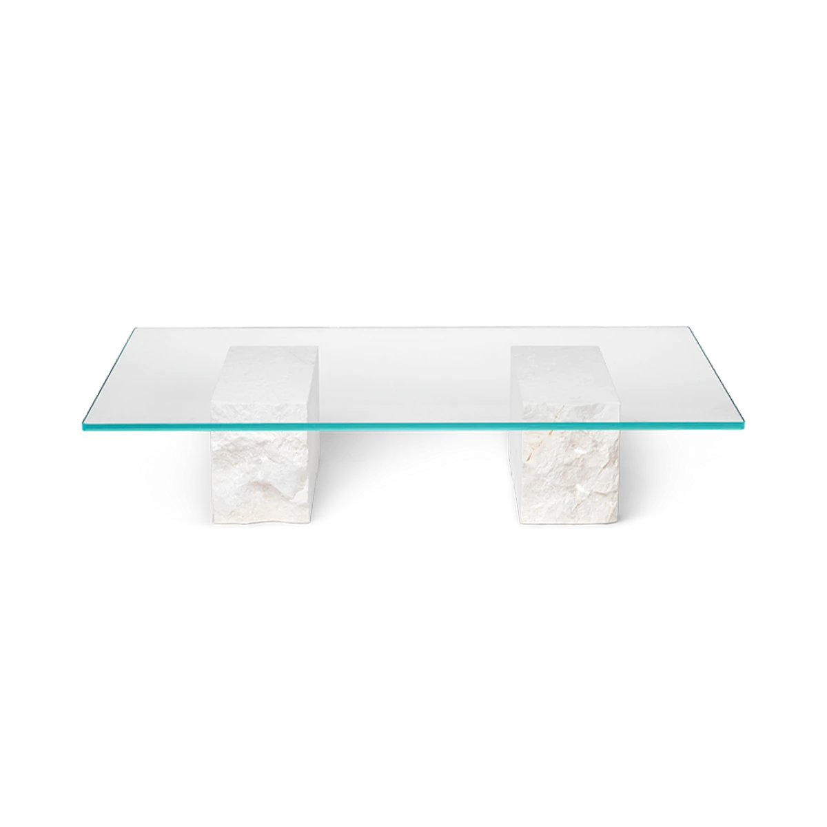 Ferm LIVING | Mineral Coffee Table - Bianco Curia 3 Ferm LIVING | Mineral Coffee Table - Bianco Curia