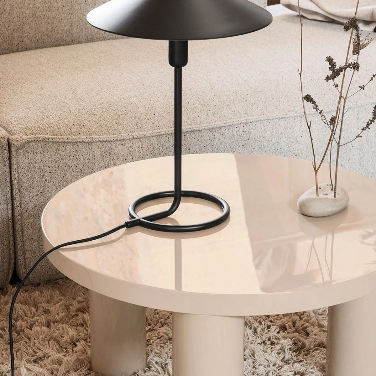 Ferm LIVING | Post Coffee Table - Small - Olive 6 Ferm LIVING | Post Coffee Table - Small - Olive - Image 4