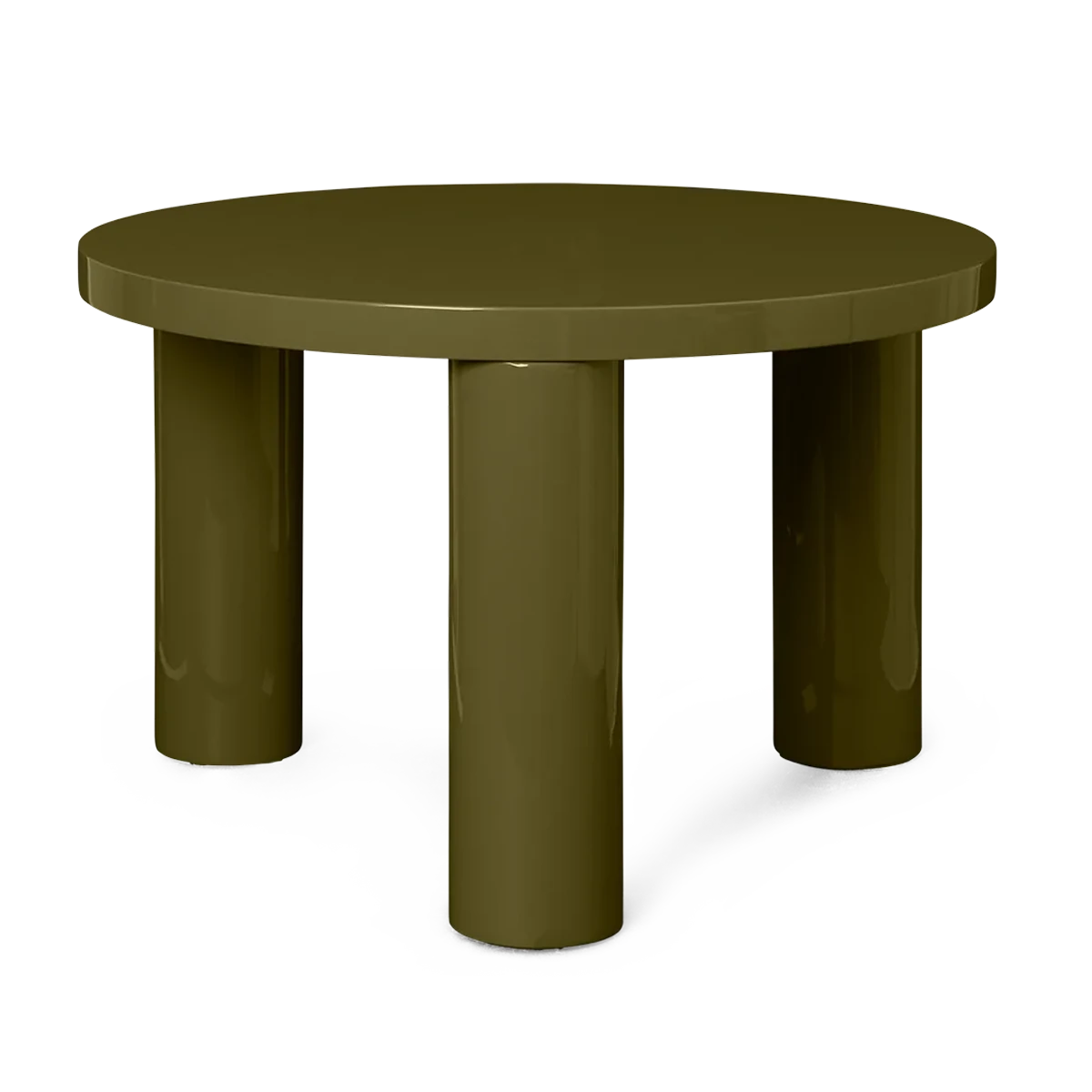 Ferm LIVING | Post Coffee Table - Small - Olive 3 Ferm LIVING | Post Coffee Table - Small - Olive