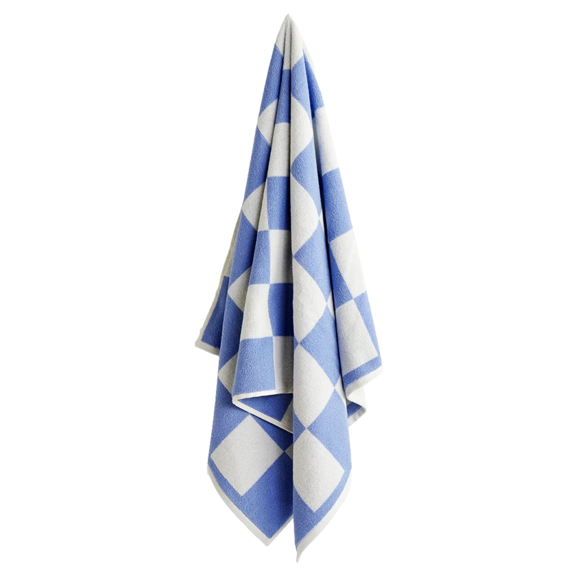HAY | Cotton Bath Towel In Sky Blue 3 HAY | Cotton Bath Towel In Sky Blue