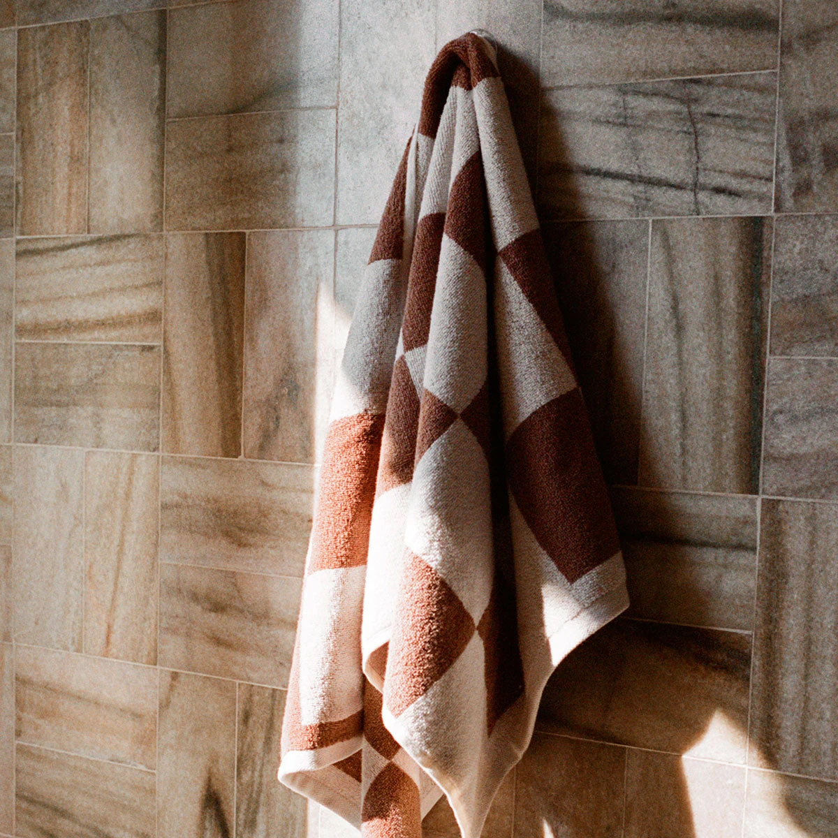 HAY | Cotton Hand Towel In Cappuccino 4 HAY | Cotton Hand Towel In Cappuccino - Image 2