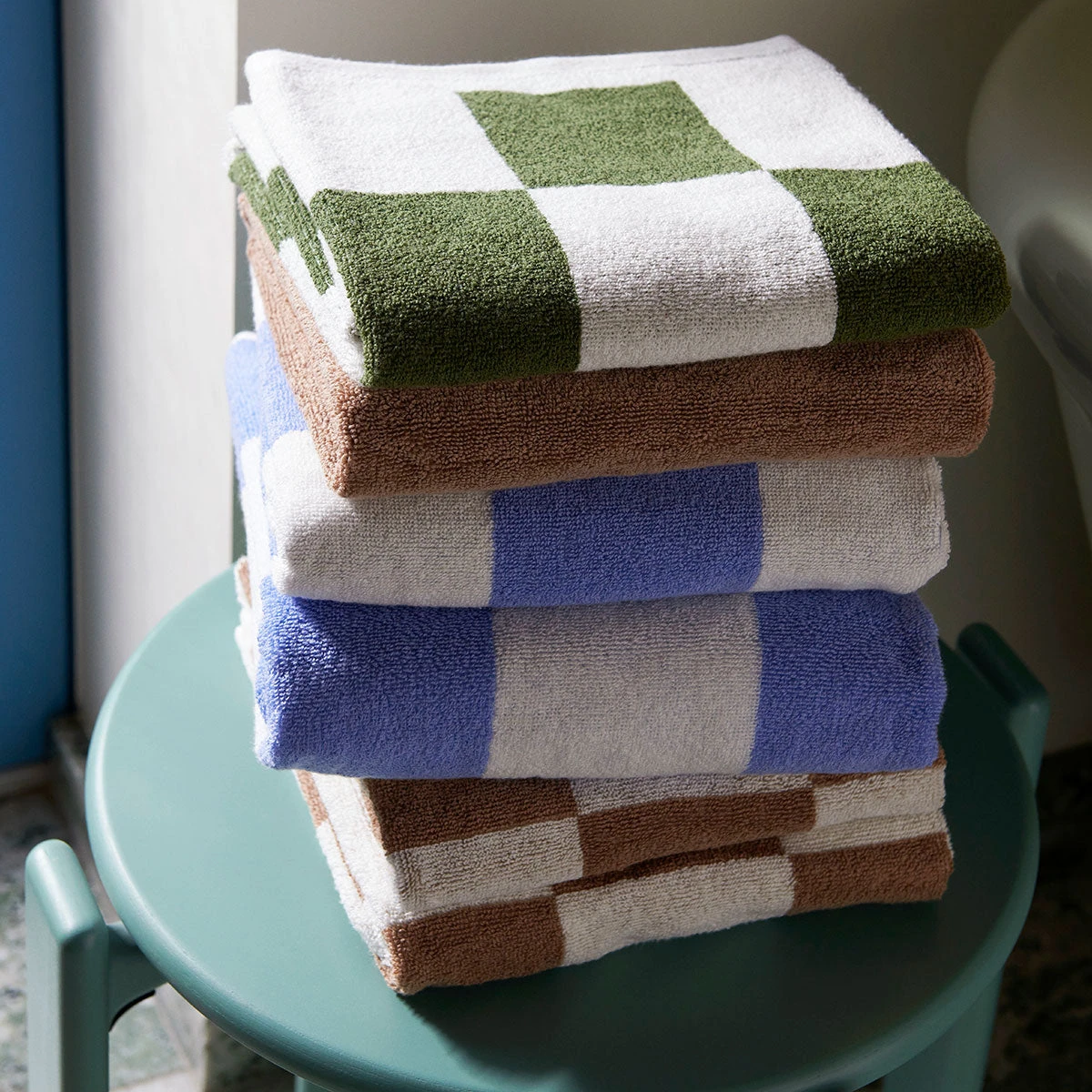 HAY | Cotton Hand Towel In Cappuccino 5 HAY | Cotton Hand Towel In Cappuccino - Image 3