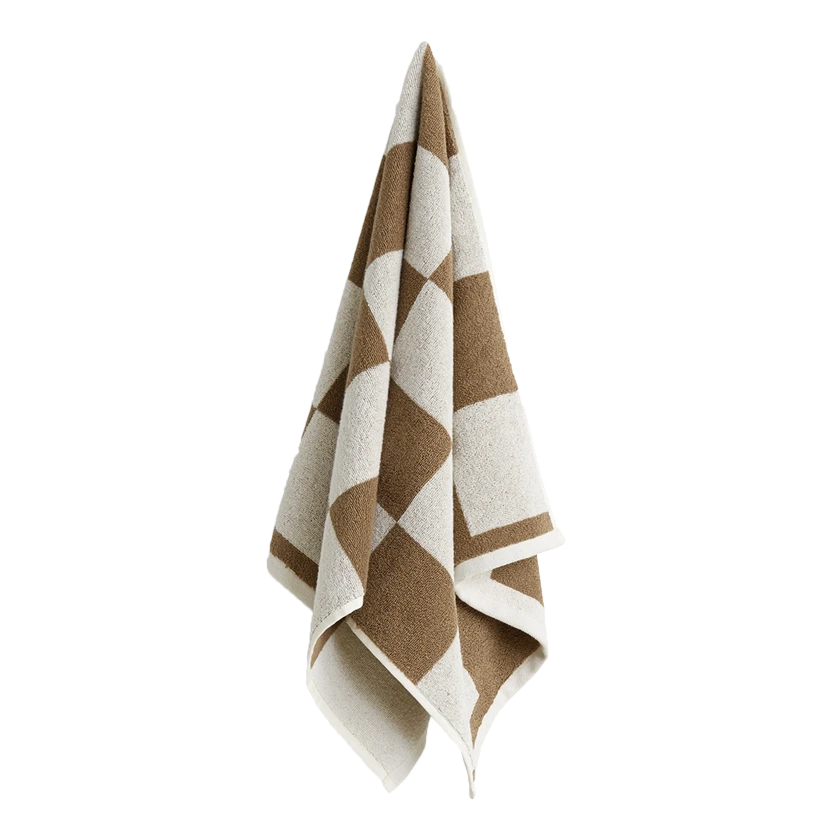 HAY | Cotton Hand Towel In Cappuccino 3 HAY | Cotton Hand Towel In Cappuccino