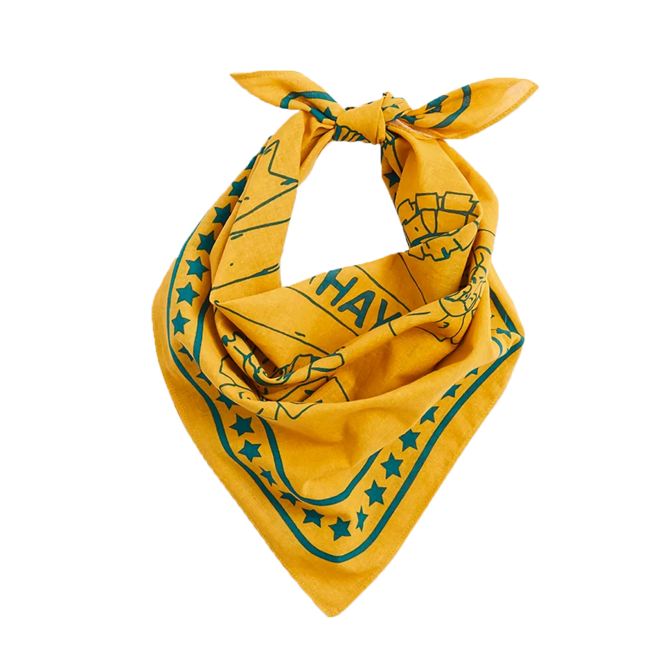 HAY | Dogs Scarf - Ochre Yellow 3 HAY | Dogs Scarf - Ochre Yellow
