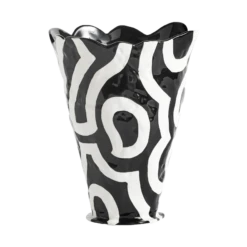 Hay | Jessica Hans Shadow Vase - Black & White