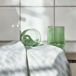 HAY | Tint Tumbler Glasses Set Of 2 In Green -Home Product Store earl of east hay tint tumbler glass green 1