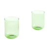 HAY | Tint Tumbler Glasses Set Of 2 In Green -Home Product Store earl of east hay tint tumbler glass green