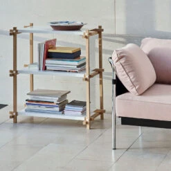 HAY | Woody Shelves - Low - Single -Home Product Store earl of east hay woody shelves lifestyle 2