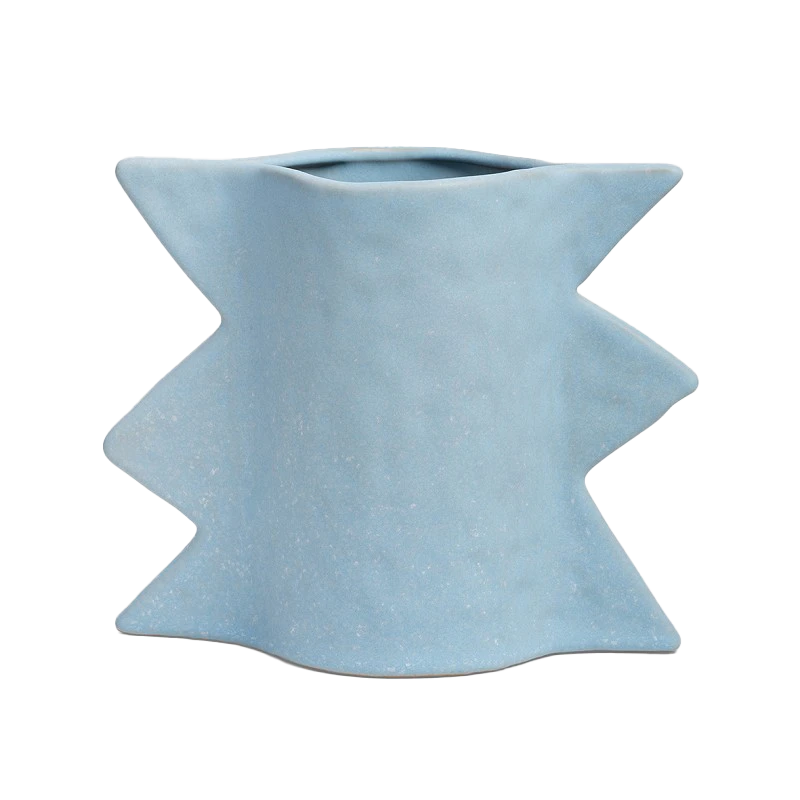& Klevering &Klevering | Vase Slice - Blue 3 & Klevering &Klevering | Vase Slice - Blue