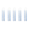 HAY | Mini Swirl Candle-Set Of 10 - Light Blue 2 HAY | Mini Swirl Candle-Set Of 10 - Light Blue -Home Product Store earl of east mini swirl candle light blue