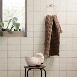 Ferm LIVING | Organic Bath Towel - Off White -Home Product Store earl of east new ferm living bath towel