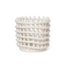 Ferm LIVING | Ceramic Basket - Small - Off-White -Home Product Store earl of east new ferm living ceramic basket small