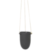 Ferm LIVING | Speckle Hanging Pot - Dark Grey - Small -Home Product Store earl of east new ferm living hanging pot grey small