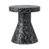 Normann Copenhagen | Bit Stool - Cone - Black/White -Home Product Store earl of east normann copenhagen bit cone stool black 1
