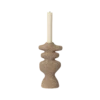 Ferm LIVING | Yara Candle Holder - Large - Dark Sand