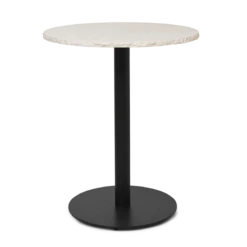 Ferm LIVING | Mineral Café Table - Bianco Curia