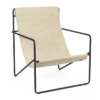 Ferm LIVING | Desert Lounge Chair - Cloud Cover -Home Product Store ferm living desert cloud cover black
