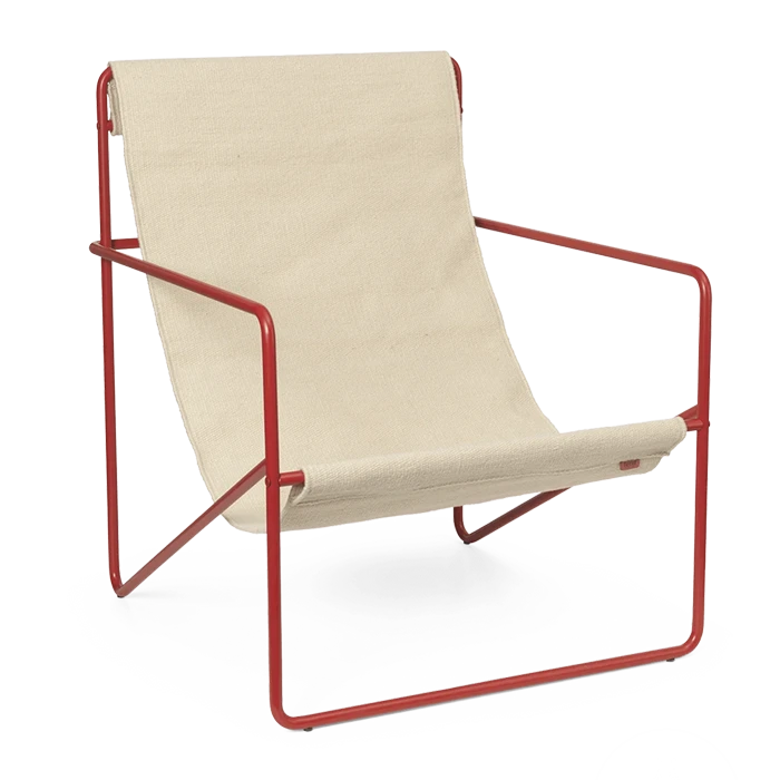 Ferm LIVING | Desert Lounge Chair - Cloud Cover 6 Ferm LIVING | Desert Lounge Chair - Cloud Cover - Image 4