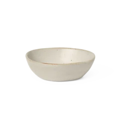 Ferm LIVING | Flow Bowl - Small - Off White Speckle