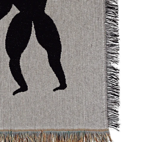 Ferm LIVING | Free Tapestry Blanket - Grey 5 Ferm LIVING | Free Tapestry Blanket - Grey - Image 3