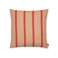 Ferm LIVING | Grand Cushion - Camel/Red