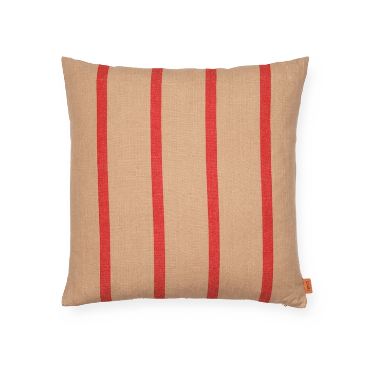 Ferm LIVING | Grand Cushion - Camel/Red 3 Ferm LIVING | Grand Cushion - Camel/Red
