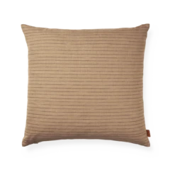 Ferm LIVING | Brown Cotton Cushion - Lines