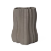 Ferm LIVING | Moire Vase - Small - Anthracite 2 Ferm LIVING | Moire Vase - Small - Anthracite -Home Product Store ferm living moire vase small brown