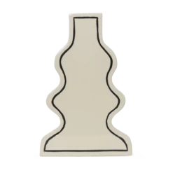 Ferm LIVING | Paste Vase - Curvy - Off White