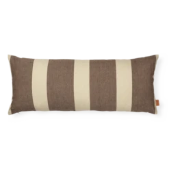 Ferm LIVING | Strand Outdoor Cushion - Rectangle - Carob Brown/Parchment