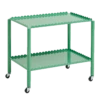 HAY | Arcs Trolly - Two Tier - Jade Green -Home Product Store hay arcs trolly green 1