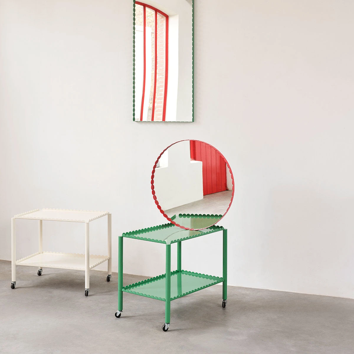 HAY | Arcs Trolly - Two Tier - Jade Green 6 HAY | Arcs Trolly - Two Tier - Jade Green - Image 4