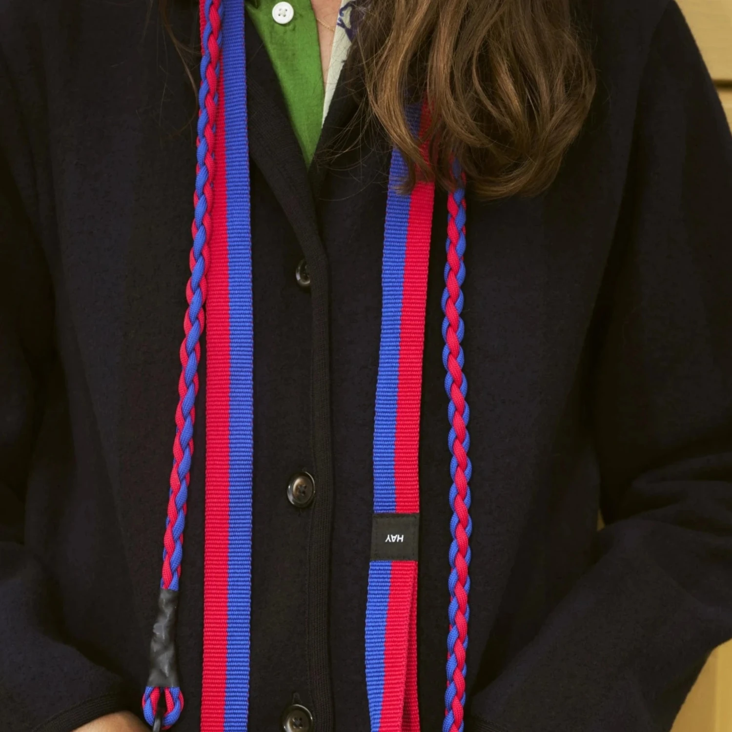 HAY | Dogs Leash - Braided - Red/Blue 5 HAY | Dogs Leash - Braided - Red/Blue - Image 3