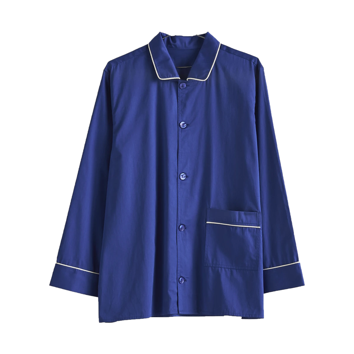HAY | Outline Pyjama - Long Sleeve Shirt - Vivid Blue 3 HAY | Outline Pyjama - Long Sleeve Shirt - Vivid Blue